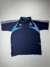 2007 Olympique Marseille Adidas Polo Shirt Men's Logos Soccer picture