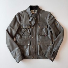 Belstaff Brad Gold Label (M) Motorcycle Leather Jacket picture