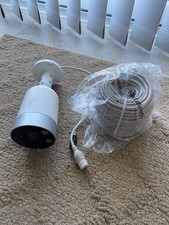 Lorex 8mp Smart 4k Ultra HD IP Night Vision Security Video Camera White E891AB picture