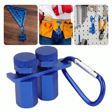 Tall Stair Gauges for Framing Square with Holder&Carabiner Knobs,Versatile Circu picture