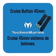 TechnoMarine Cruise Button System 45mm Strap -SEND MODEL # OR WILL CANCEL ORDER picture