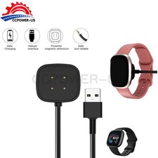 Charger For Fitbit Sense Sense 2 Versa 3 4 Watch USB Fast Charging Cable picture