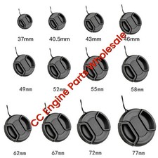 1pc 37～95mm Front Lens Cap Cover Center Pinch Snap On For Nikon Sony Pentax picture