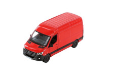 KiNSMART 2019 Mercedes-Benz Sprinter Cargo Van 1:48  Scale Die Cast Metal Red picture