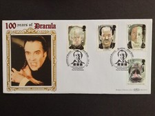 GB Benham 1997 Tales of Horror Set on Dracula First Day Cover - Bradford S/H/S picture