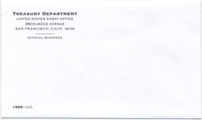1969 U.S. MINT SET ENVELOPES *NO COINS* picture