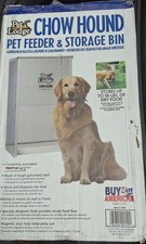 Pet Lodge Chow Hound Steel Dry Dog Feeder - Holds 50 Pounds  picture