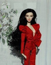 NEW Demi Celia 2nd Gen DC Supermodel BLACK CURLS Integrity Fashion Royalty Style picture