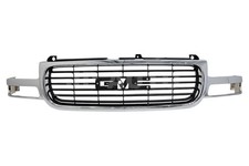 For 1999 2000 2001 2002 GMC Sierra 1500 2500 2000-2006 Yukon Grille Grill Chrome picture