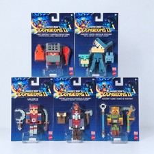 Minecraft Dungeons II Action Figure Full Set of 5 Mattel Minecraft 2026 New picture