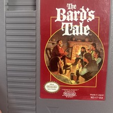 The Bard's Tale Nintendo NES  Authentic RPG picture