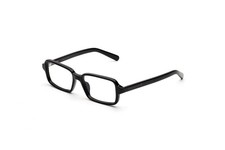 MM6 Maison Margiela Lunettes 10 MMR Black Rectangle Eyeglasses NEW picture