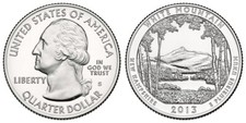 2013 S White Mountain National Park Quarter 25c - New Hampshire (NH) picture
