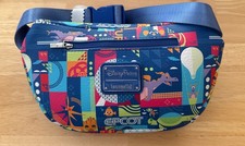 Disney Loungefly EPCOT Belt Bag Fanny Pack Figment Future World NEW picture