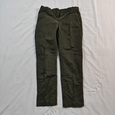 Lot of 2 Brooks Brothers Red Fleece Chinos Khaki And Olive Green Hemmed=30x27 picture