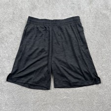 DSG Men's Textured Training Shorts Size Med Grey Athletic Fit 9