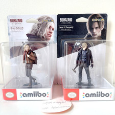 amiibo: Resident Evil Requiem BIOHAZARD Leon & Grace Set of 2 Japan New picture