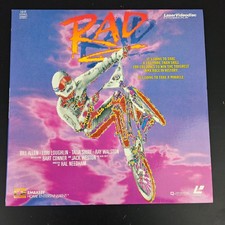 RAD LaserDisc 1986 Action BMX Sports Movie Embassy Home Entertainment CX picture