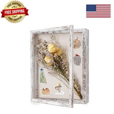 Stylish 11x14 Shadow Box with Glass Cover – Perfect for Photos & Memorabilia picture