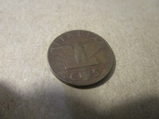 1938-R Italy 5 Centesimi picture