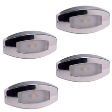 Lumitec Fiji Courtesy Light - Polished Housing Direct RGBW Lights 4-Pack  101756 picture