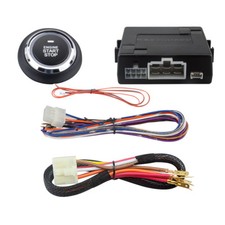 Easyguard Blue Red Push Button Kit Compatible With OEM Fey Fob 12V Universal  picture