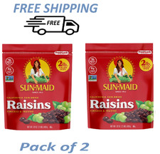 Sun-Maid California Sun-Dried Raisins - (2 Pack) 32 Oz Resealable Bag - Dried F picture