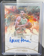 2025-2026 TOPPS MOTIF ROBERT PARISH STATISTCAL SHOWPIECE AUTO  /21  *300 picture