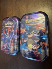 Pokémon Mega Evolution Mini Tins - New/Sealed (2) Mega Latios & Mega Kangaskhan picture