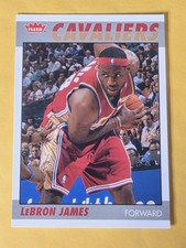 2007-08 Fleer LeBron James  1987-88 Retro #87R-66 Perfect Centering NM/Mint picture