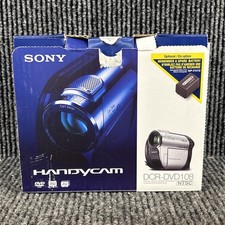 NOB Sony Handycam DCR-DVD108 Digital Video Camera Recorder w/ Accessories picture