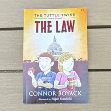 Connor Boyack The Tuttle Twins Learn About the Law PB Illus Ages 4-8 picture