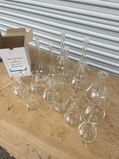 Vintage Chemistry Glassware Lot 18pc - Whatman, Gas Tubes Ace Glass Kimax picture