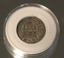 Free City Riga Latvia(Livonian Confederation) Schilling 1570 Livonian War-19D picture