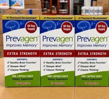Prevagen Extra Strength 20mg Capsules- 60 Count- 3 Pack180 -Day Supply  picture