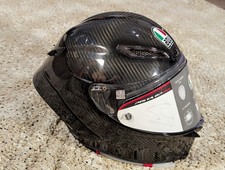 NEW AGV PISTA GP RR || GLOSS CARBON || MOTORSCYLE HELMET (Size S) 57-58 picture