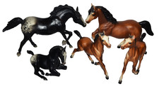 Breyer Vintage  Horse Family Lot  Mare Foal pony 2 sets SEE PHOTOS picture