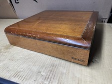 Philco 46-1203 Tube Radio Turntable Record Player Vintage wooden Lid Vintage picture