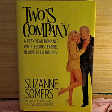 Suzanne Somers Two's Company Paperback Lessons in Love, Life & Business English picture