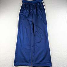 Vintage 2002 Adidas 3 Stripe Track Pants Navy Blue Y2K Size Large picture