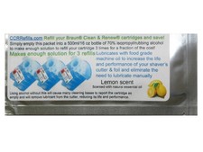 10 Pkt (30 Refills) for Braun® Clean & Renew® 9376cc 9465cc 9477cc 9567cc 9597cc picture