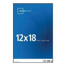 12 x 18 Black Front-Loading Picture Frame picture