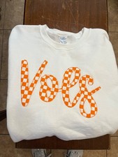 women's Tennessee Vols L/S  sweatshirt size XL white picture