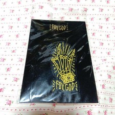 BABYMETAL Fox God Hand Sign Gold Embroidered Sticker Patch Unopened picture