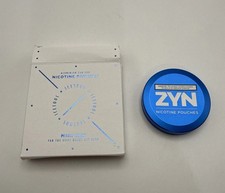 ZYN Rewards Special Collectors Edition Metal Can Cyan Blue EMPTY New NIB ICETOOL picture