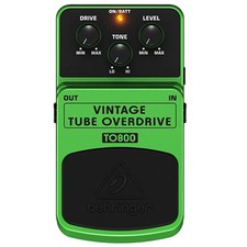 Behringer Vintage Tube Overdrive TO800 Effects Pedal picture