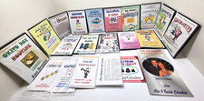 Aldo & Rachel Colombini Large Bundle Lot Of Magic Tricks DVD's Autograph picture