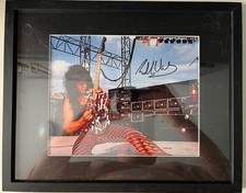 Eddie Van Halen signed autographed photo 8x10 framed 11x14 COA Hologram picture