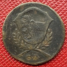 Austria, Salzburg 1800 Copper 2 Pfennig. Hieronymus von Colloredo. KM# 472 picture