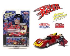 Johnny Lightning 1:64 Speed Race Captain Terror's Car and Figure JLCP7379 B picture
